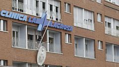 Un incendio obliga a desalojar parte de la clínica La Milagrosa, donde se encuentra ingresado el rey
