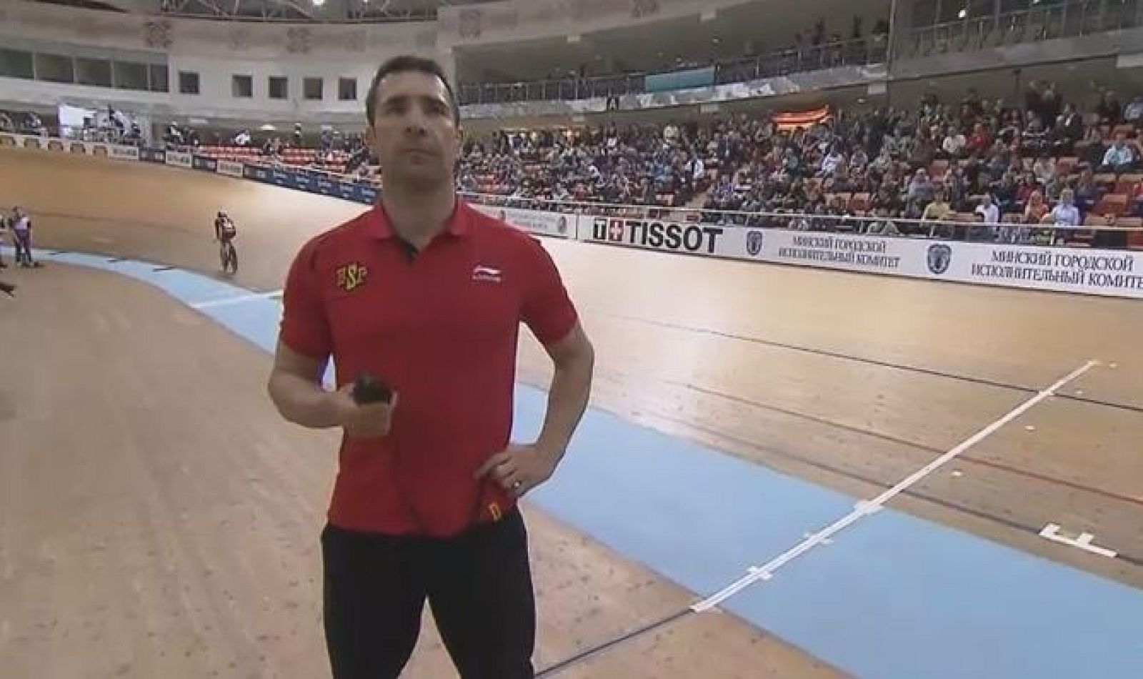 José Antonio Escuredo, seleccionador nacional español de ciclismo en pista