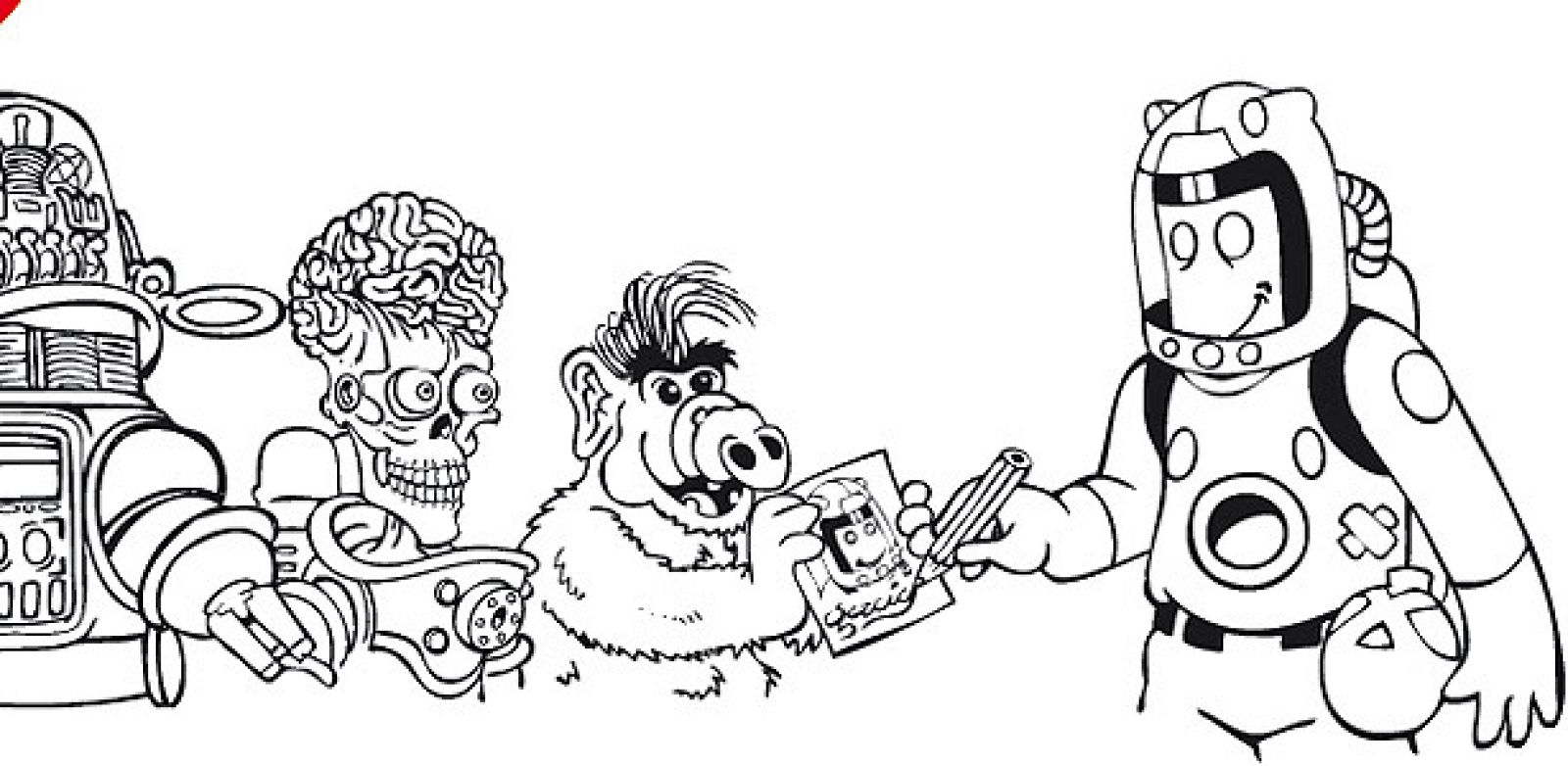 Fragmento de la portada de 'El astronauta García' de Santi Alonso Velasco