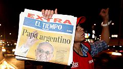 Los líderes mundiales felicitan al papa Francisco y destacan su "histórica" elección