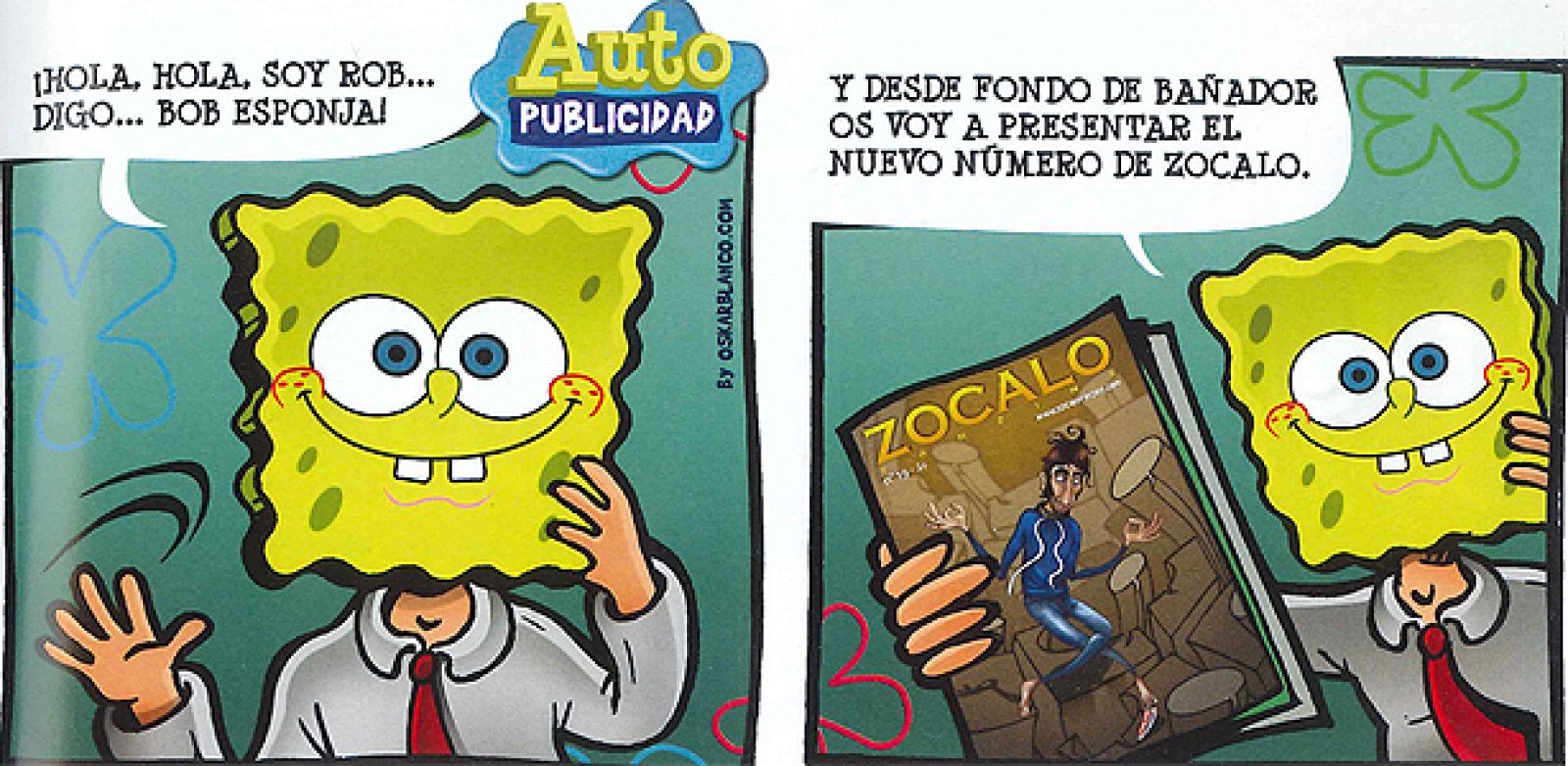 Viñetas de 'ZOCALO', de Oskar Blanco