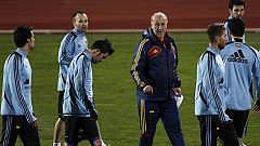 Del Bosque: "Con Villa hemos recuperado al mejor goleador del fútbol español"