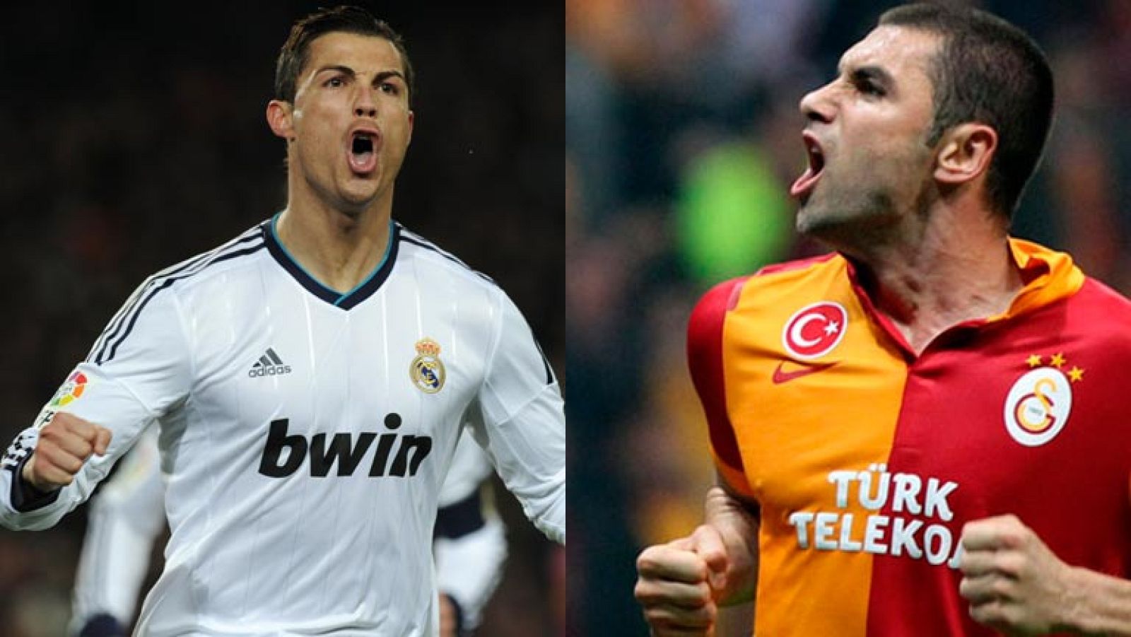 Cristiano Ronaldo y Burak Yilmaz