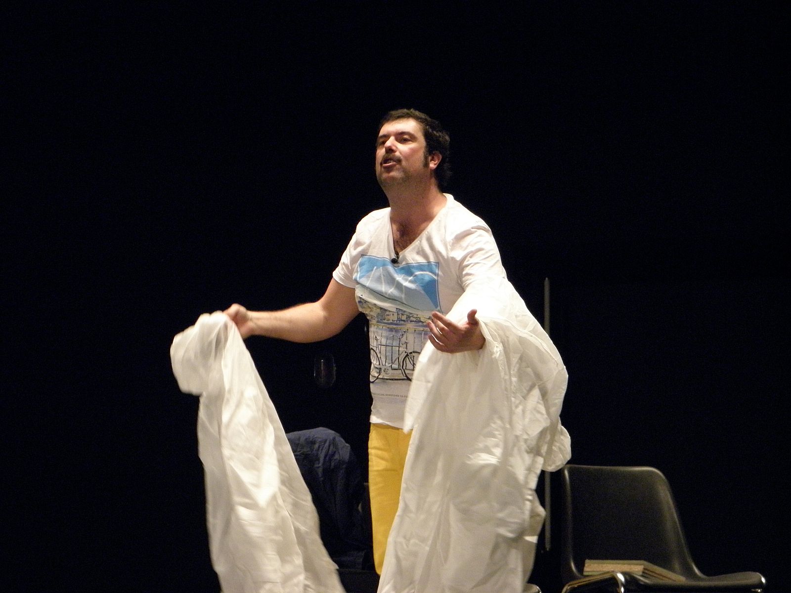 Escena de Quijote Kill con Chema Trujillo