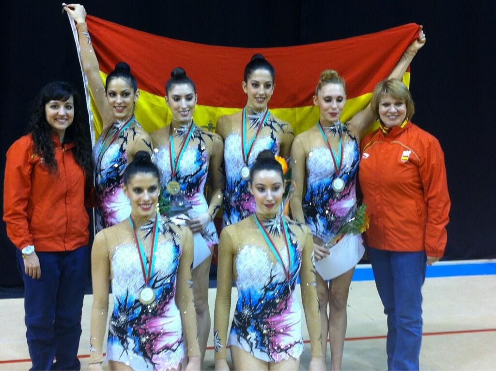 La selección española de Gimnasia Rítmica gana la medalla de Oro de la Copa del Mundo en Lisboa