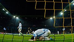 El Málaga cae con honor y en el descuento