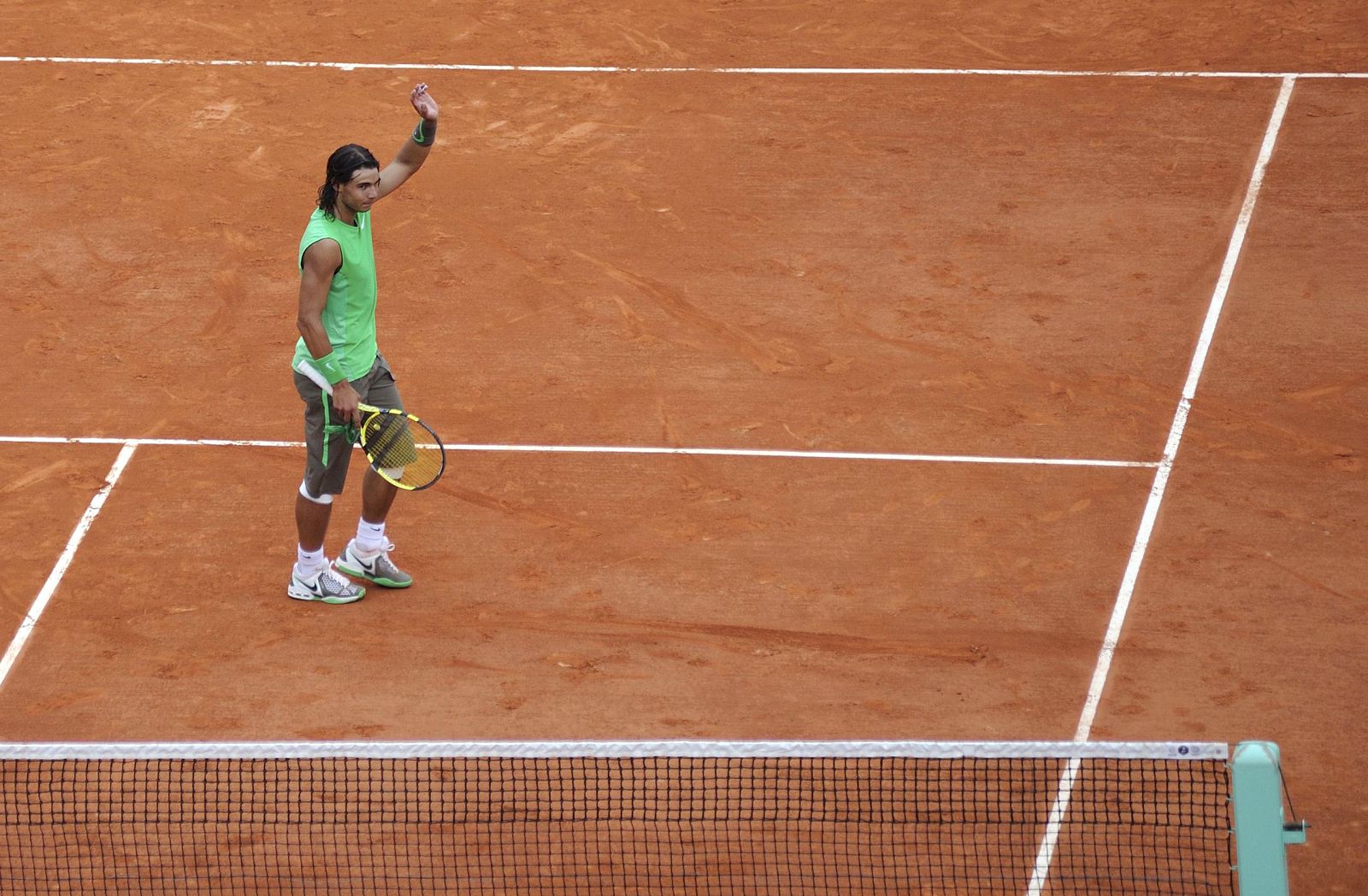 Nadal se exhibe en París