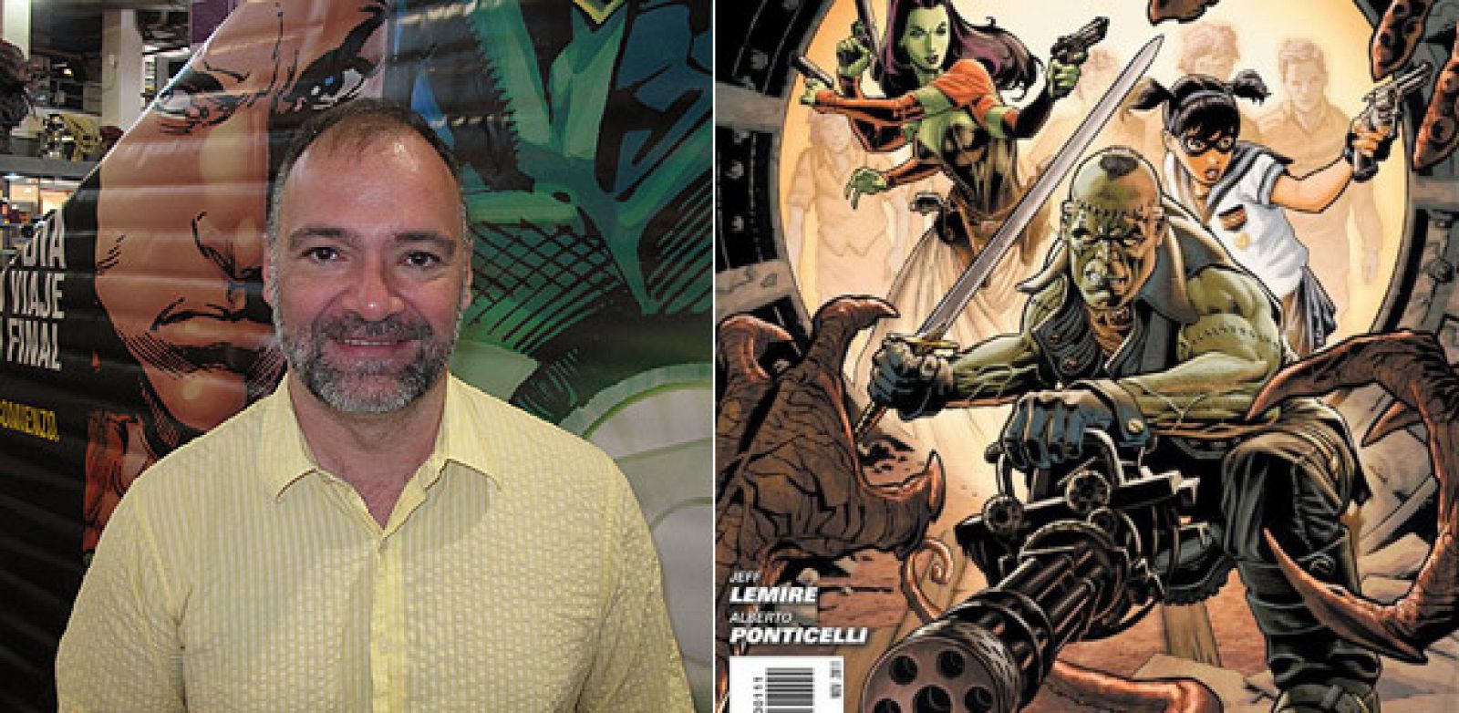 José Villarrubia en el Salón del Cómic de Barcelona