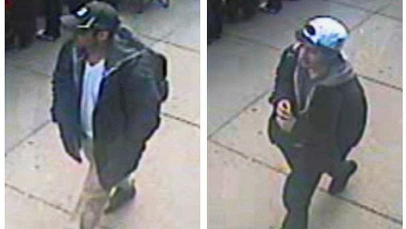 El FBI identifica y muestra las imágenes de los dos sospechosos del atentado de Boston