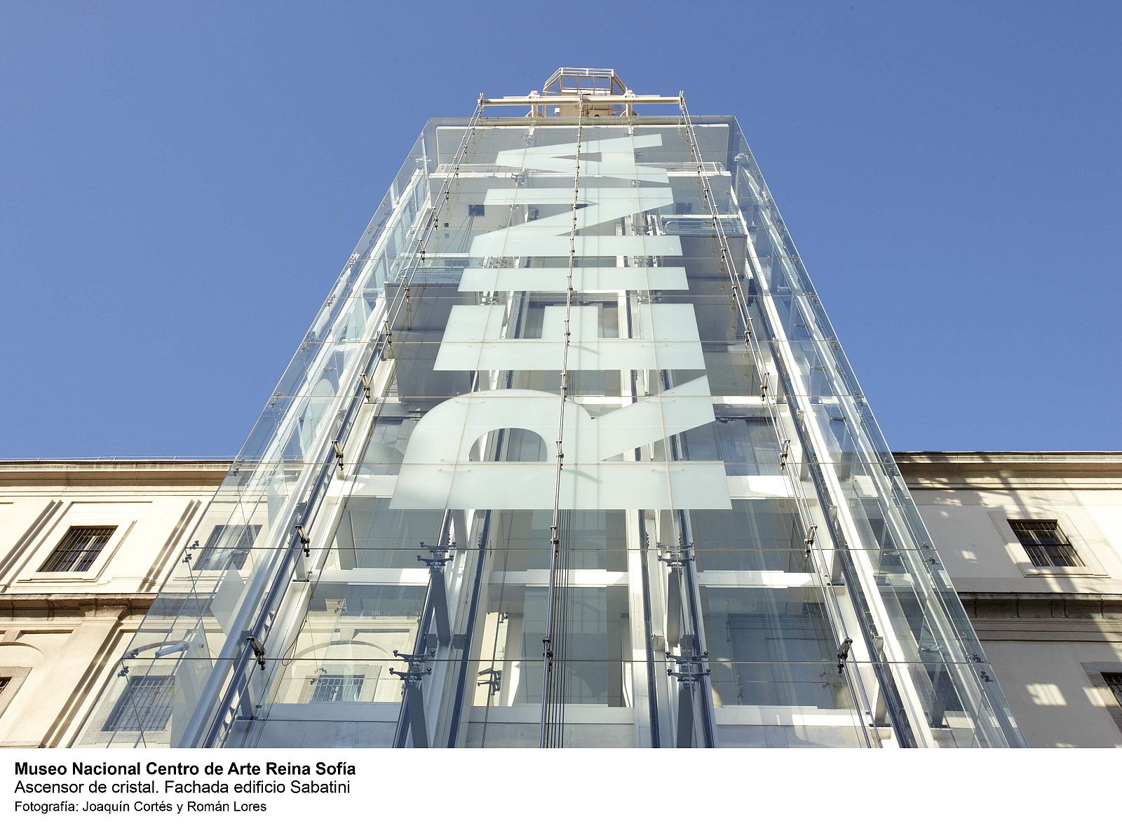 Fachada del edificio Sabatini. Museo Nacional Centro Reina Sofía