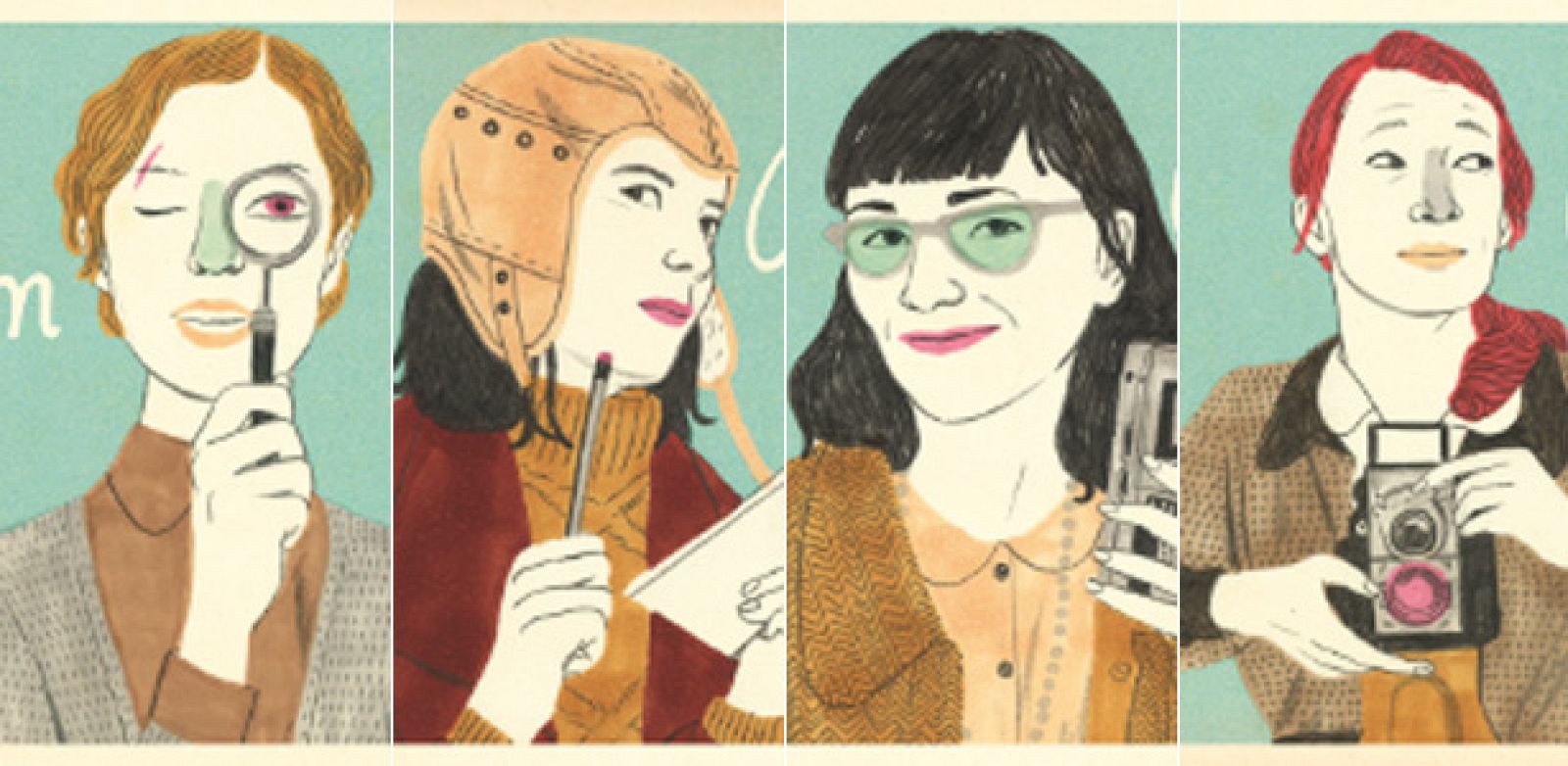 'Las Cuatro de Syldavia' vistas por la ilustradora Sonia Pulido