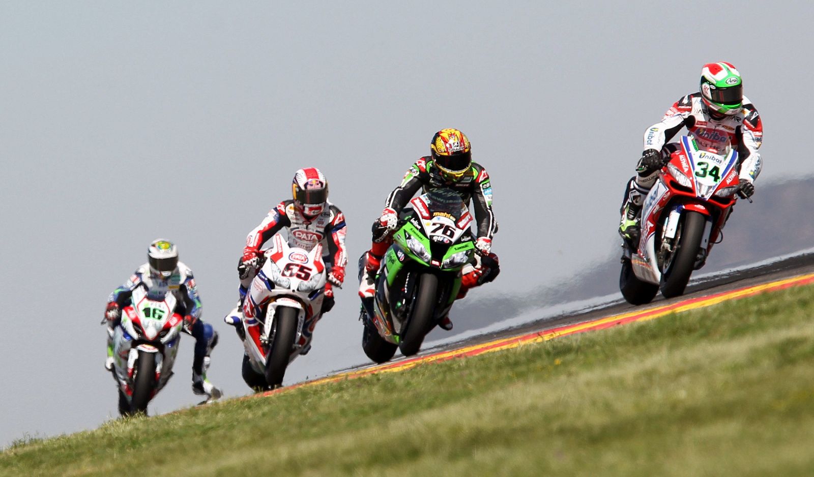 Imagen de archivo correspondiente al Campeonato del Mundo de Superbikes en el circuito de Motoland Aragón.