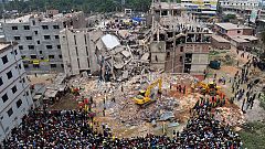 El derrumbe de Bangladesh vuelve a exponer las condiciones de los trabajadores textiles