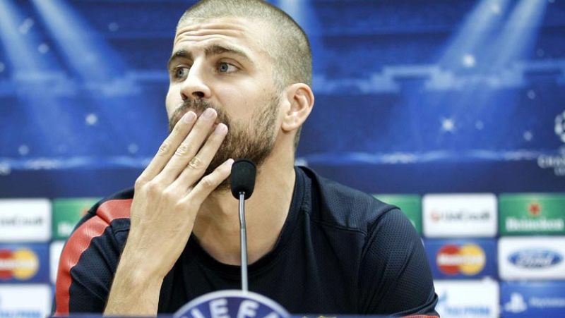 Piqué: "Es un partido para volver a ser niños y tener ilusión"