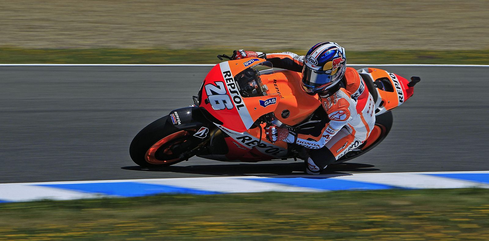 Dani Pedrosa, en el circuito de Jerez