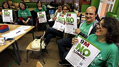 La huelga general educativa contra los recortes y la ley Wert arranca con "encierros" nocturnos