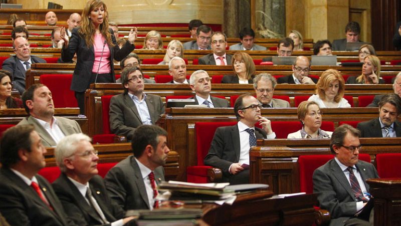 El Parlament aprueba la creación de la comisión soberanista con la ausencia del PP 