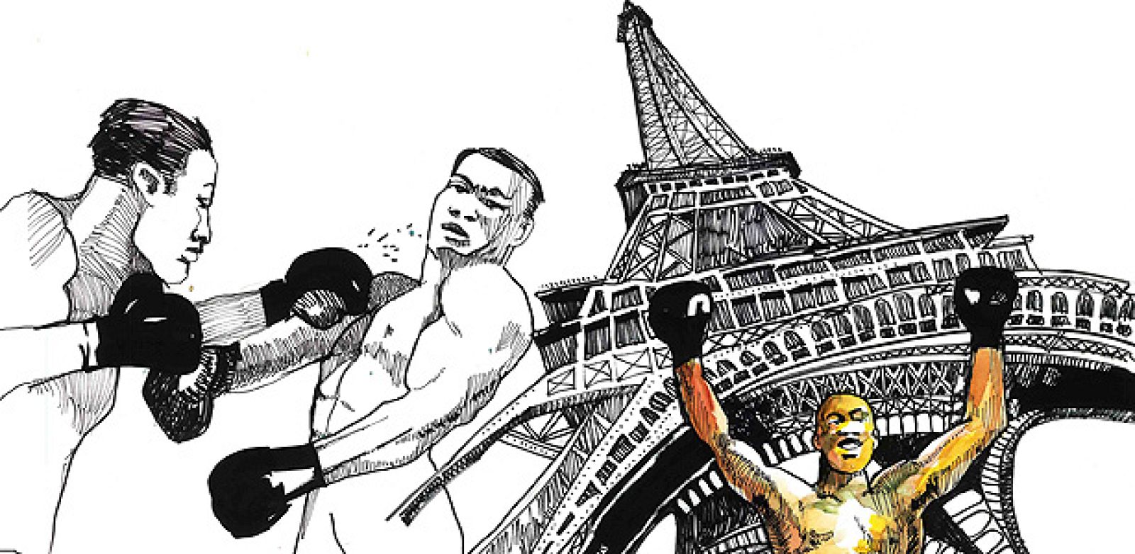 Fragmento de una viñeta de 'La gran esperanza negra', de José María Mijangos y José Parra-Moreno