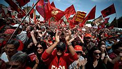 Miles de personas piden al Gobierno italiano que abandone las medidas de austeridad