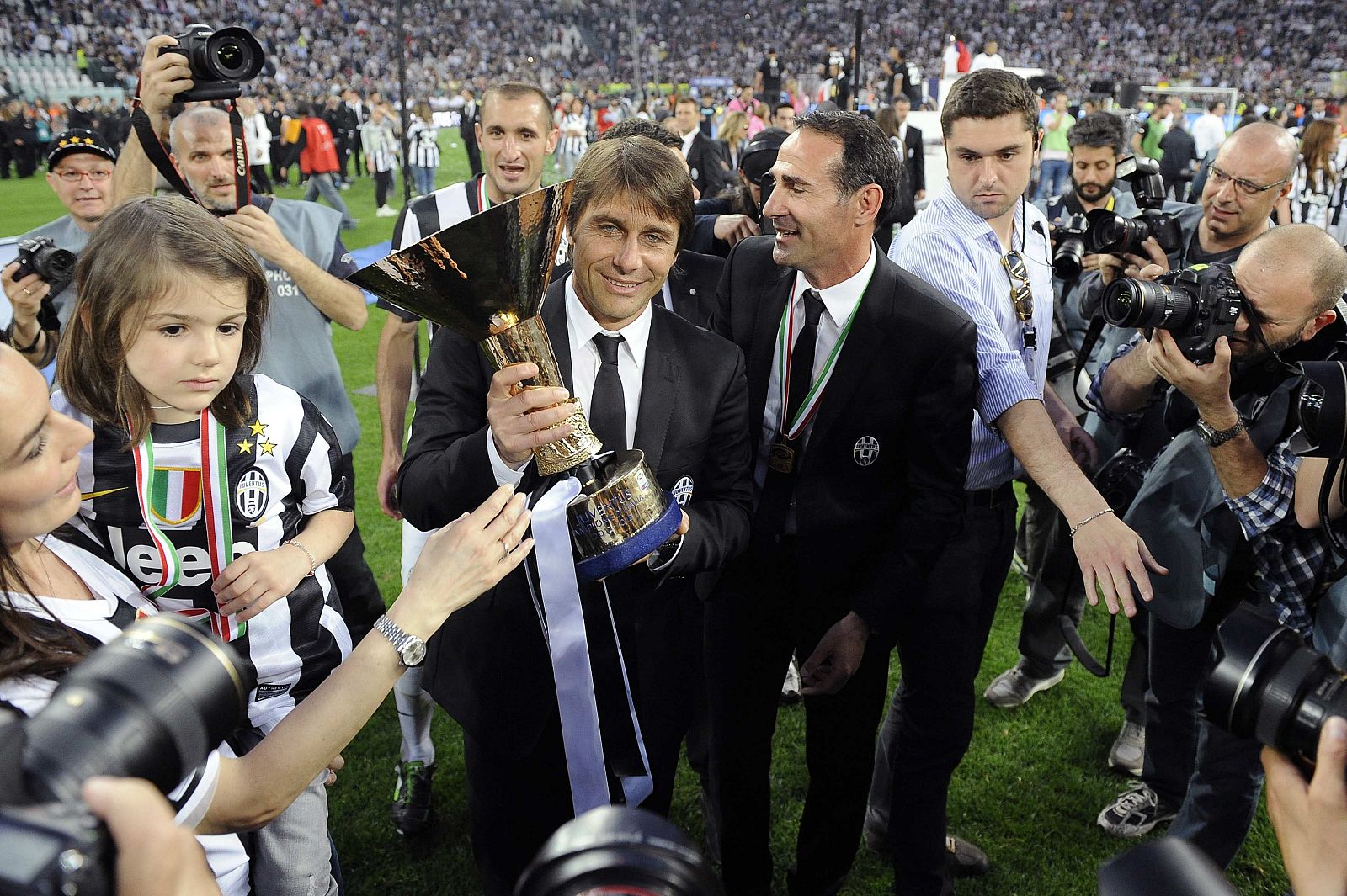 El Juventus celebra su título