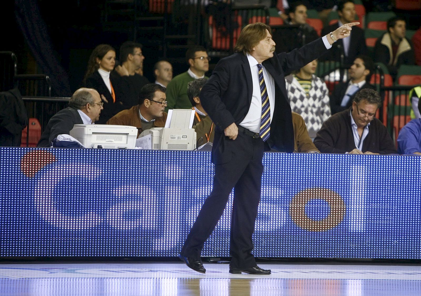 Manel Comas, en su etapa de técnico del Cajasol