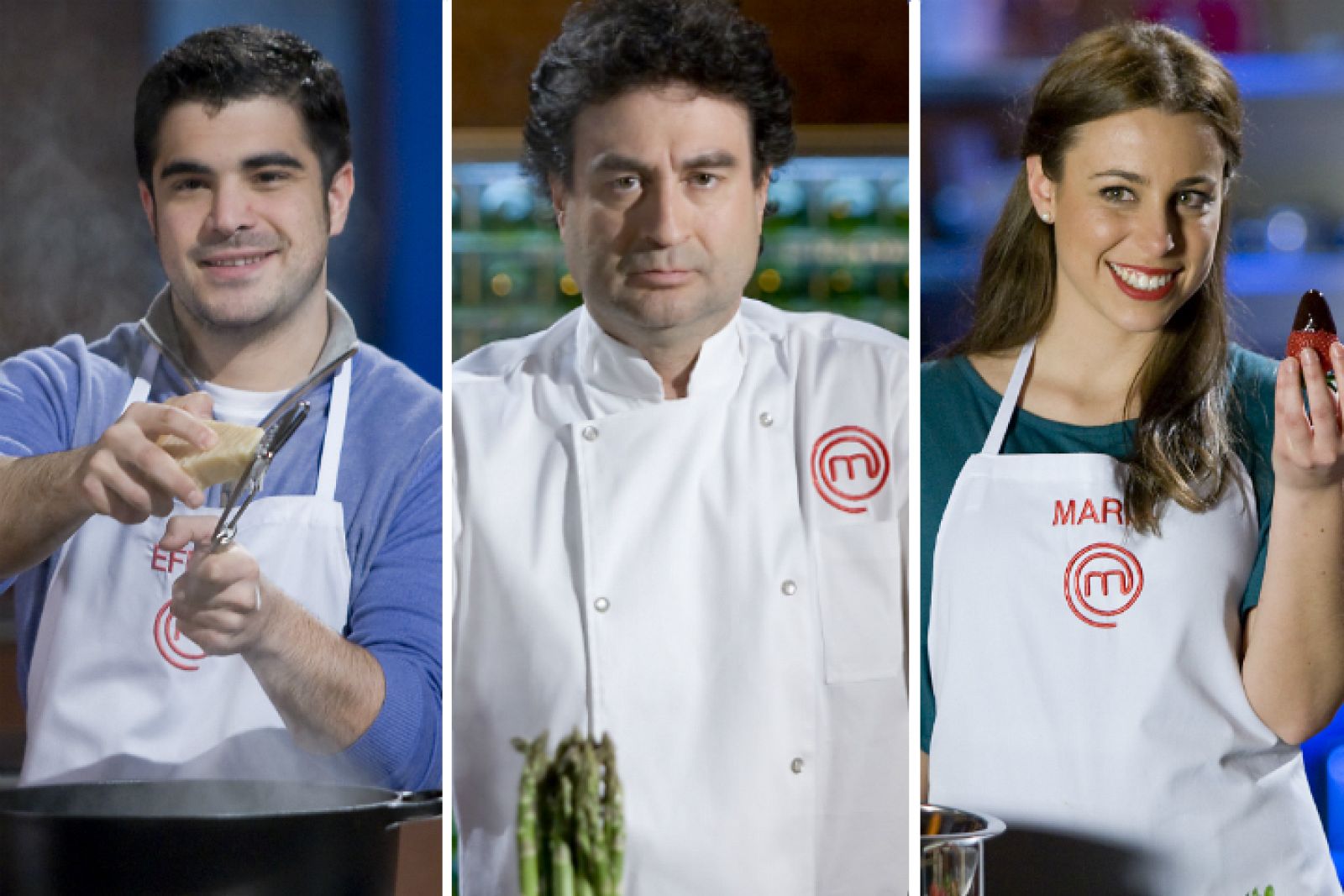 Pepe Rodríguez, Efrén y María firmarán el libro de MasterChef en la Feria del libro de Madrid
