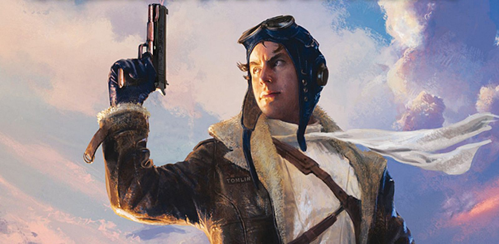 Fragmento de la portada del primer tomo de 'Wild Cards'