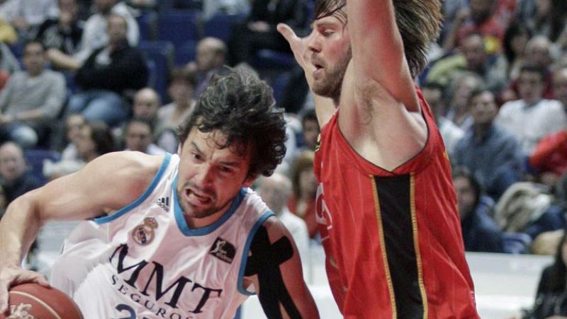 El Real Madrid gana al CAI Zaragoza y sigue invicto en estos playoffs