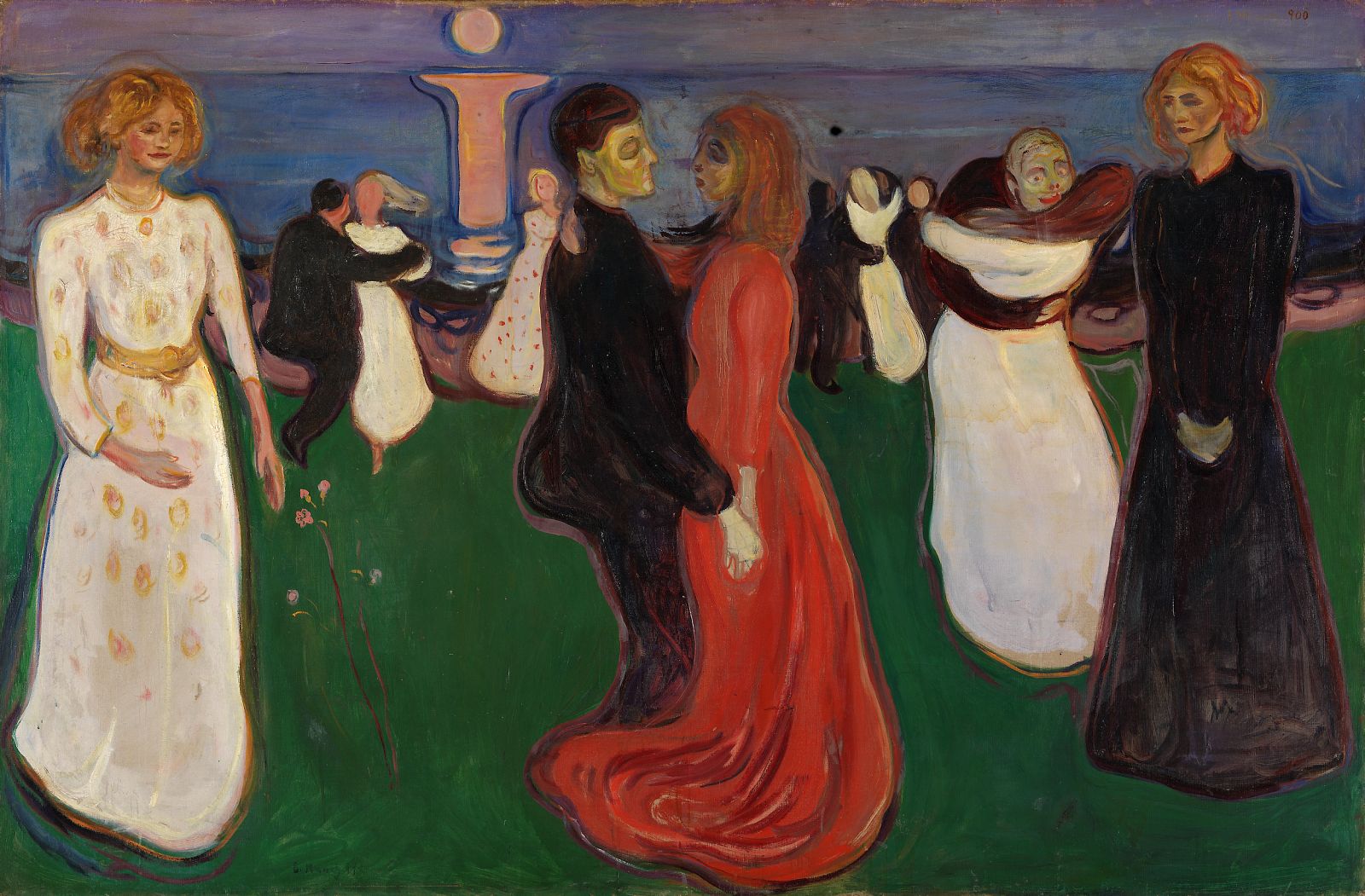 'La danza de la vida' (1899-1900). Edvard Munch © Munch Museum / Munch-­Ellingsen Group / BONO, Oslo 2013 Photo: © Børre Høstland, National Museum