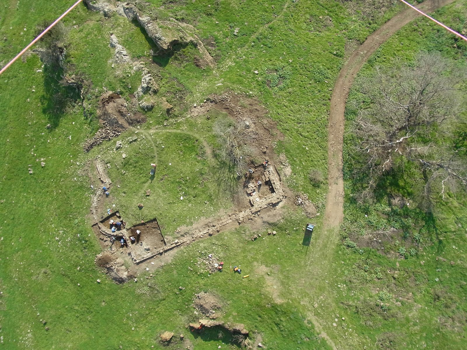 Ortofoto de la iglesia de la Santísima Trinidad