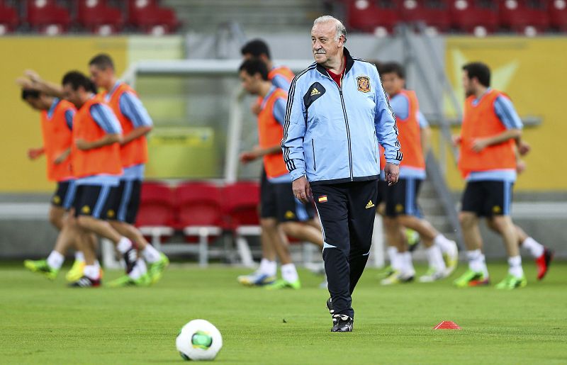 Del Bosque: "Tengo la alineación más o menos decidida"