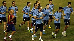 Sesión de recuperación para España en Río