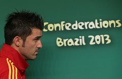 Villa: "Solo pensamos en salir campeones de aquí"