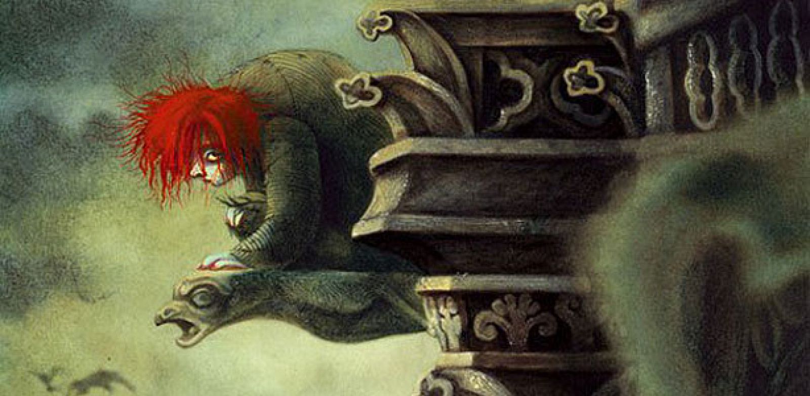 Fragmento de una ilustración de Benjamin Lacombe para 'Nuestra señora de París', de Victor Hugo