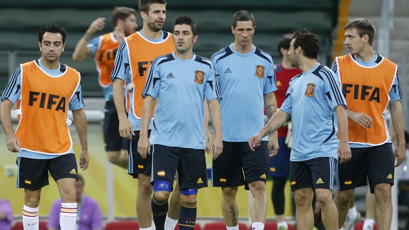 Cesc y Soldado, dudas contra Italia