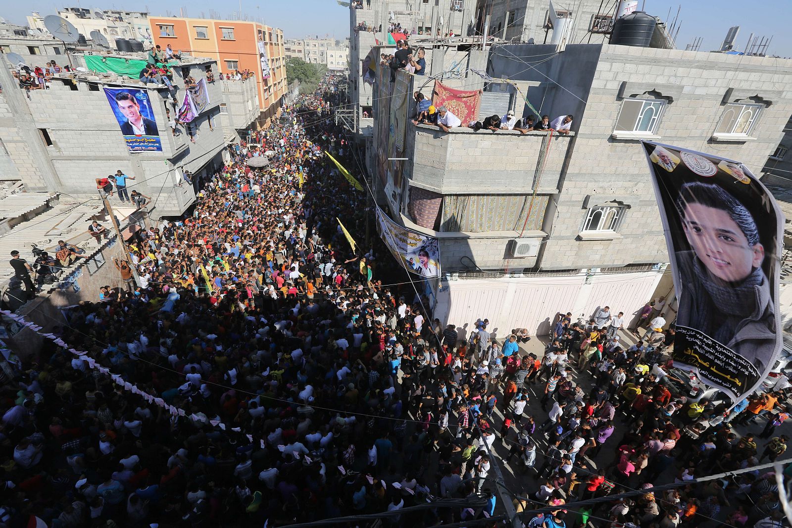 Gaza recibe como un héroe al 'Arab Idol', el cantante que ha unido a los palestinos