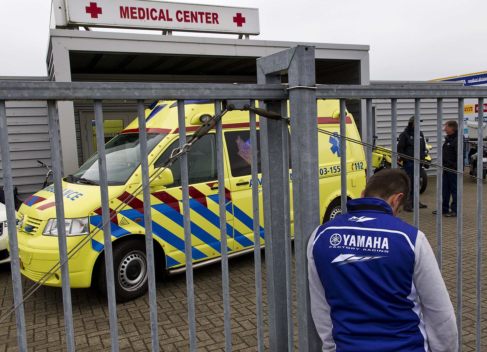 Imagen de la clínica del circuito de Assen donde fue trasladado Lorenzo tras su caída