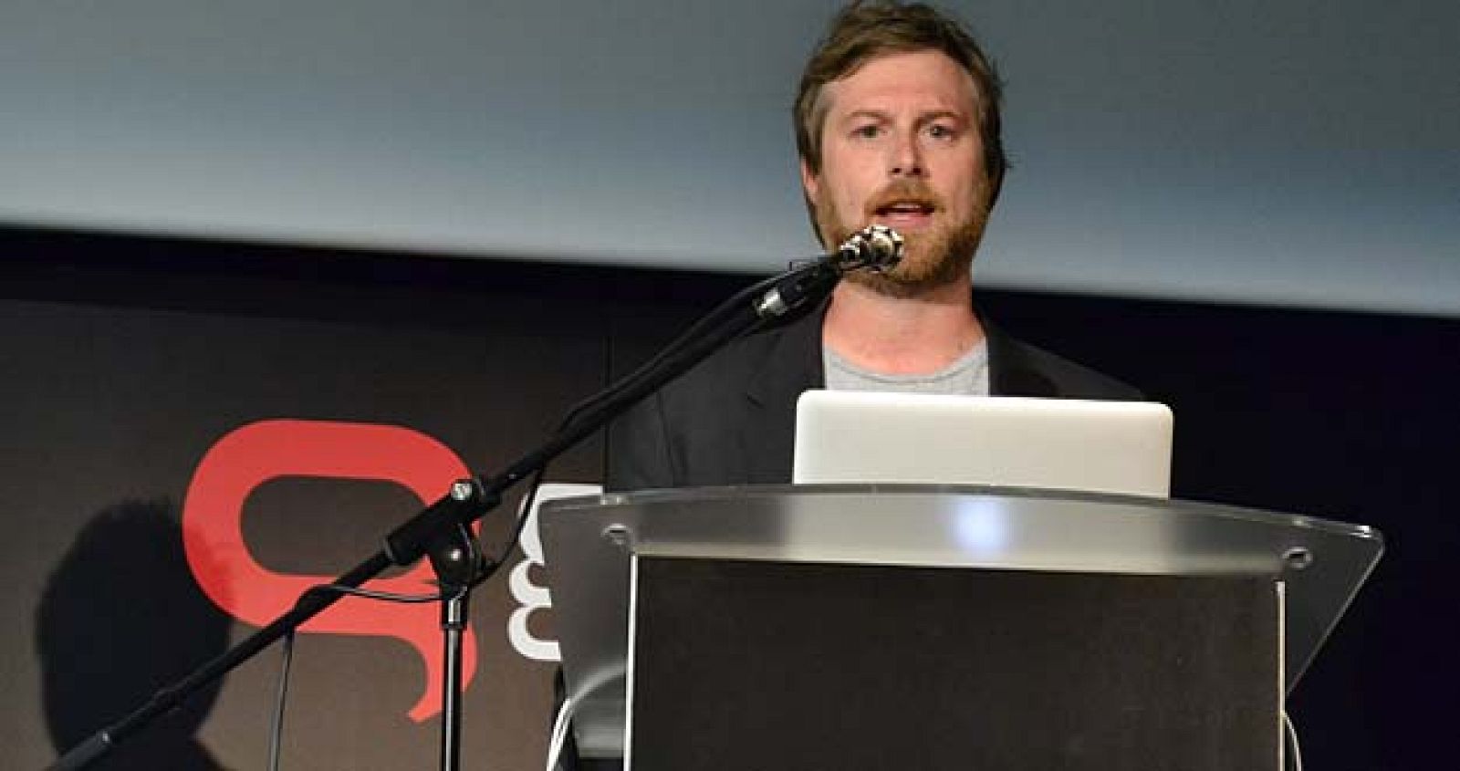 Patrice Desilets, en su presentación en Gamelab 2013