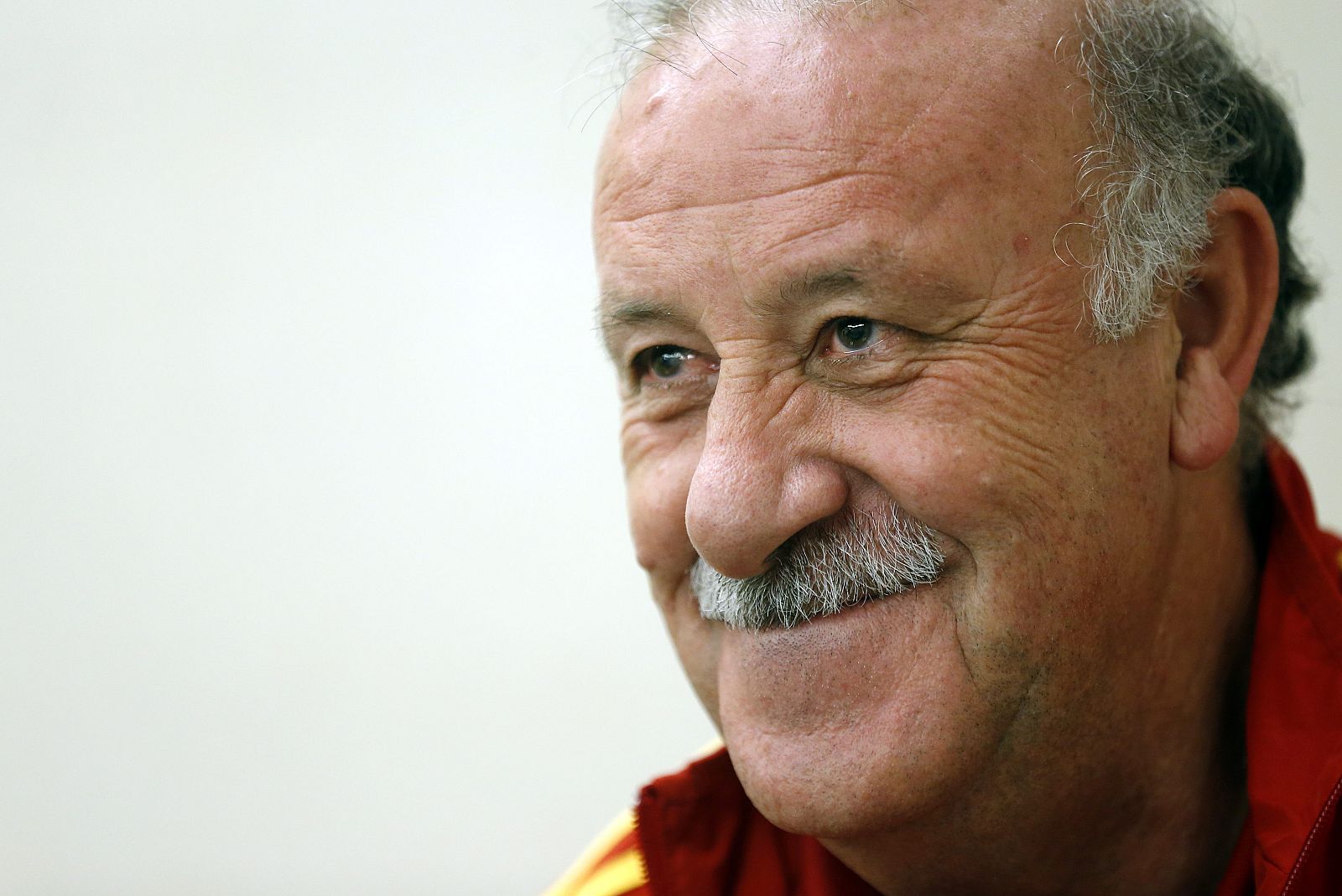 CHARLA DE VICENTE DEL BOSQUE CON MEDIOS DE PRENSA ESPAÑOLES