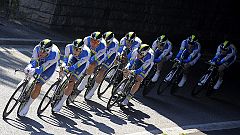 El Orica Green Edge gana la crono por equipos y Gerrans se viste de amarillo