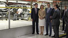 Opel anuncia que fabricará el Mokka en España durante la visita de Rajoy a Figueruelas