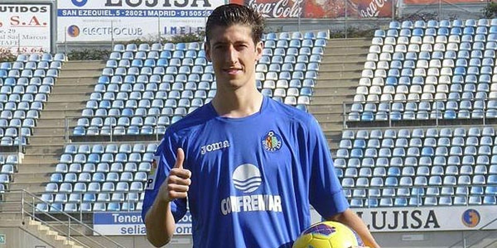 Imagen de archivo durante la presentación de Escudero en Getafe.