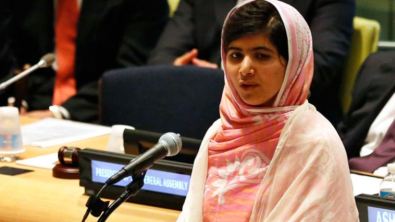 Malala, ante la ONU: "Creyeron que las balas iban a silenciarnos pero han fallado"