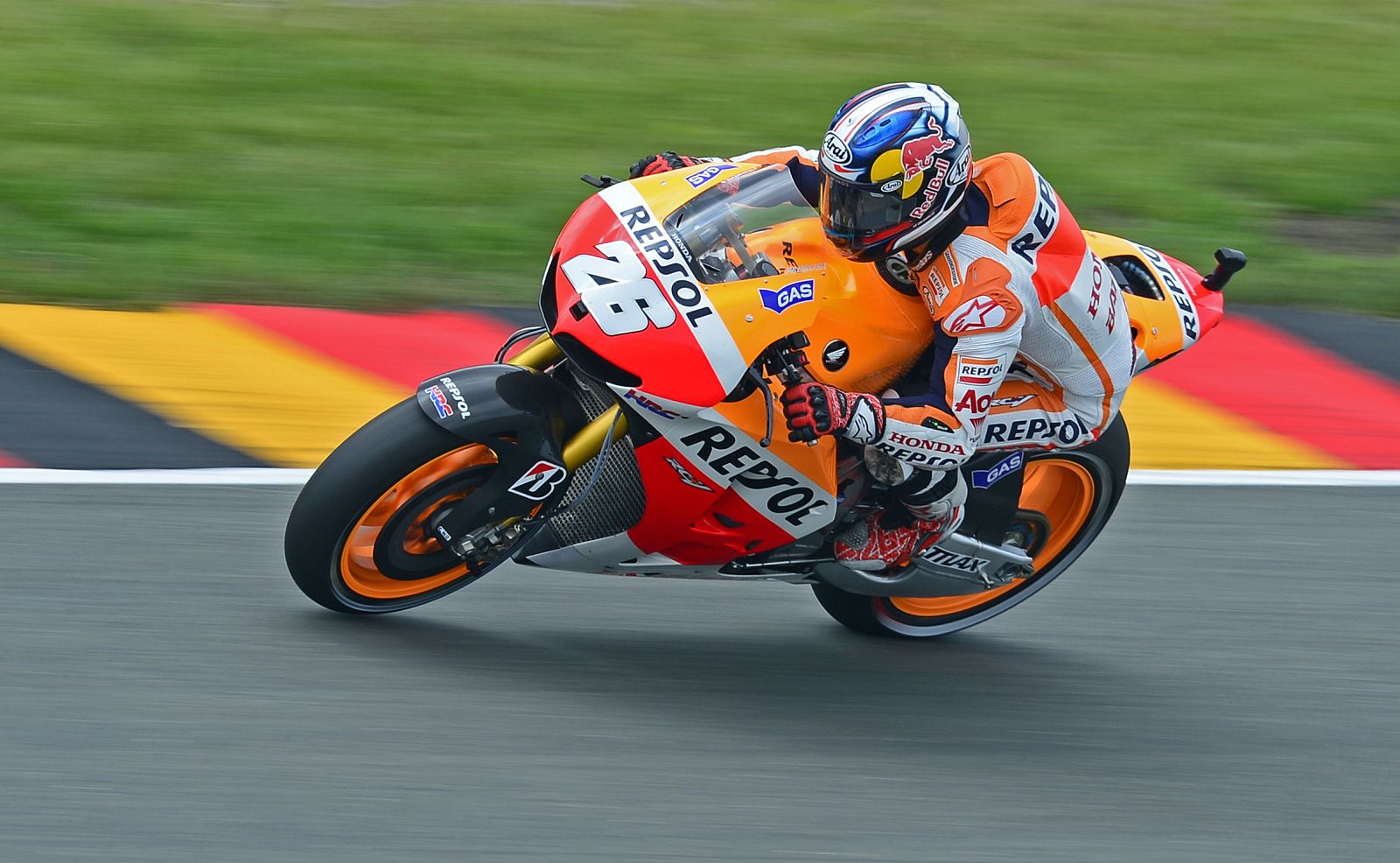 Dani Pedrosa, en Sachsenring