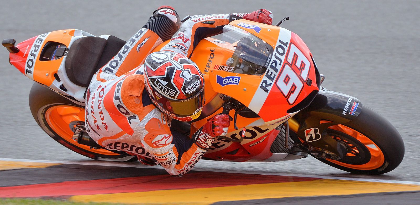 Marc Márquez, en el GP de Alemania