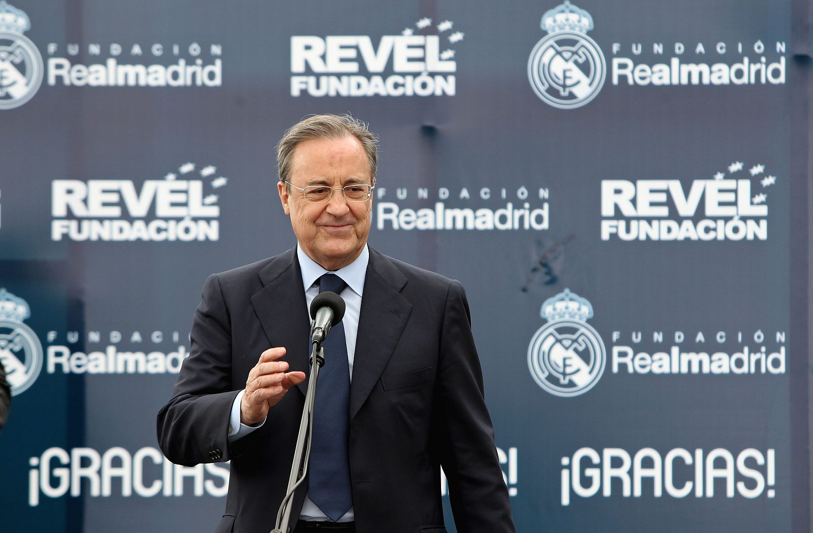 PRESIDENTE DEL REAL MADRID, FLORENTINO PÉREZ, VISITA COLOMBIA