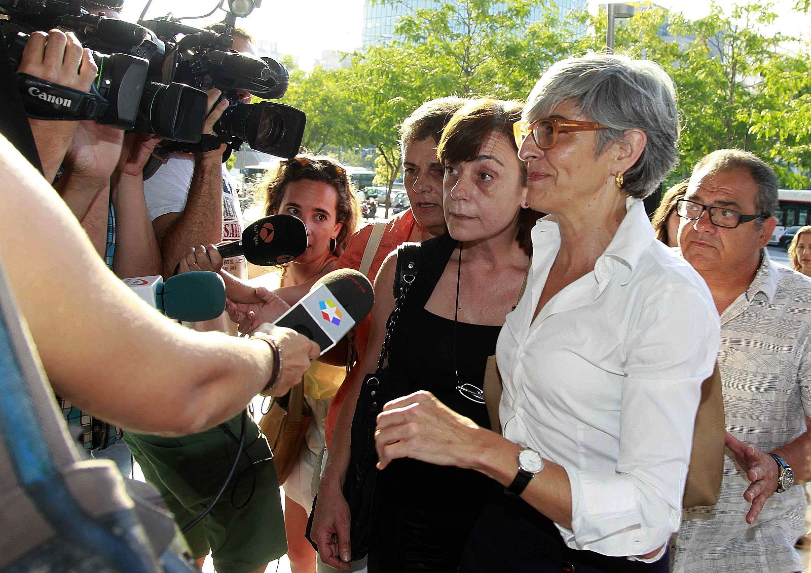 LA GERENTE DEL PSC ACUDE A JUZGADOS PARA DECLARAR SOBRE ESPIONAJE A CAMACHO