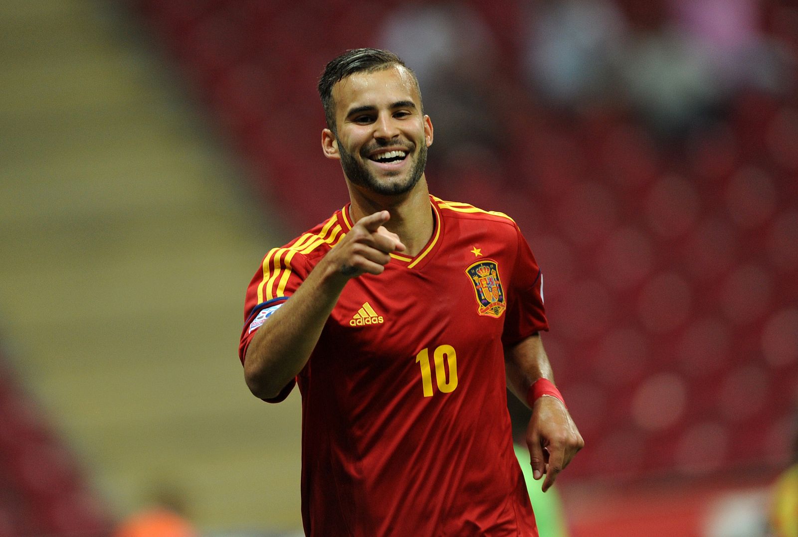 Jesé celebra su gol