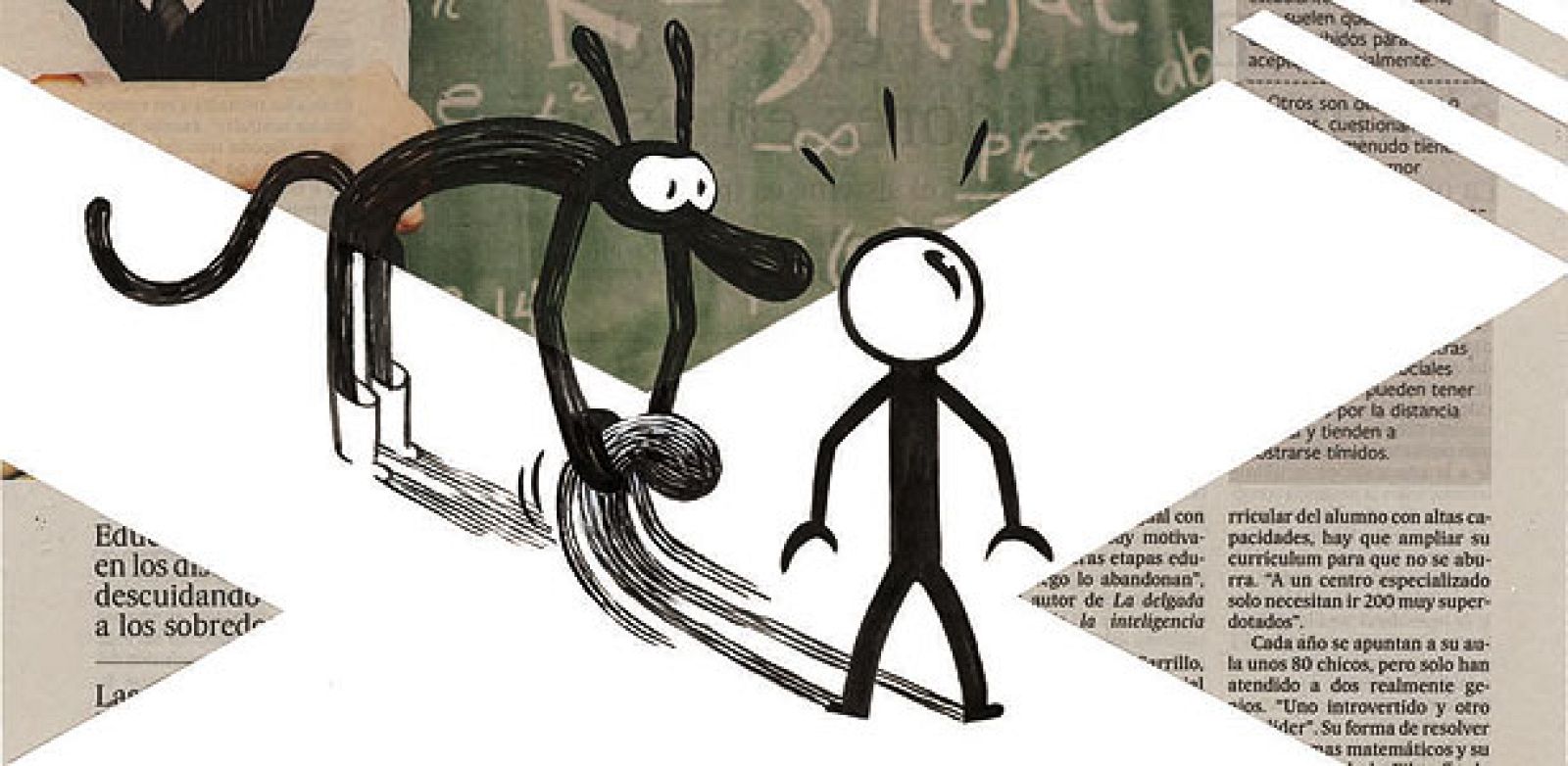 Fragmento de una página de 'Paseo astral', de Max