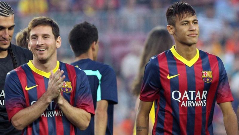 El Barça inicia la "gira de la paz" en Belén